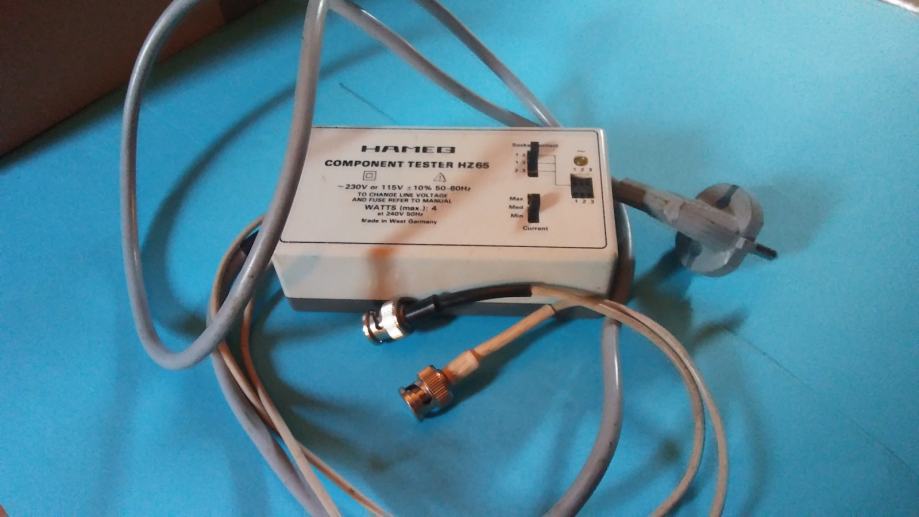 HAMEG Component tester HZ65