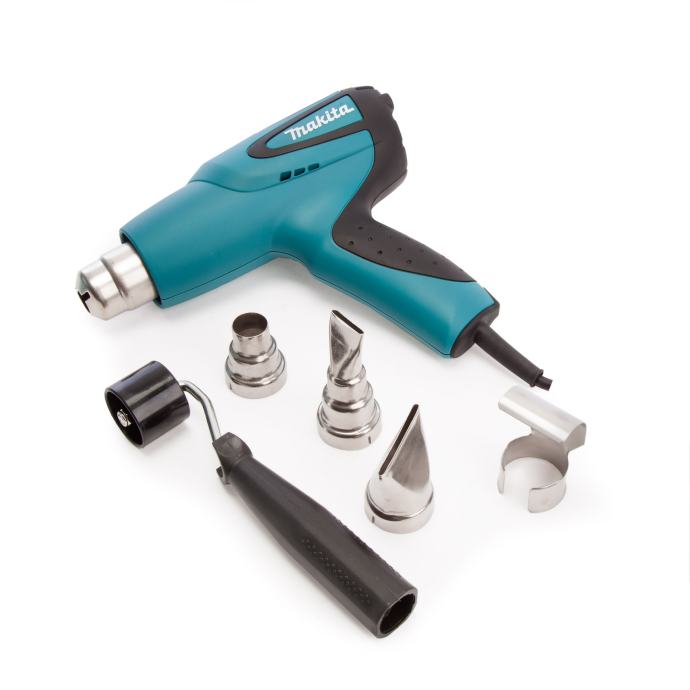 MAKITA fen - pistolj za vruci zrak HG651CK - 2000W- digitalni - 650 °C