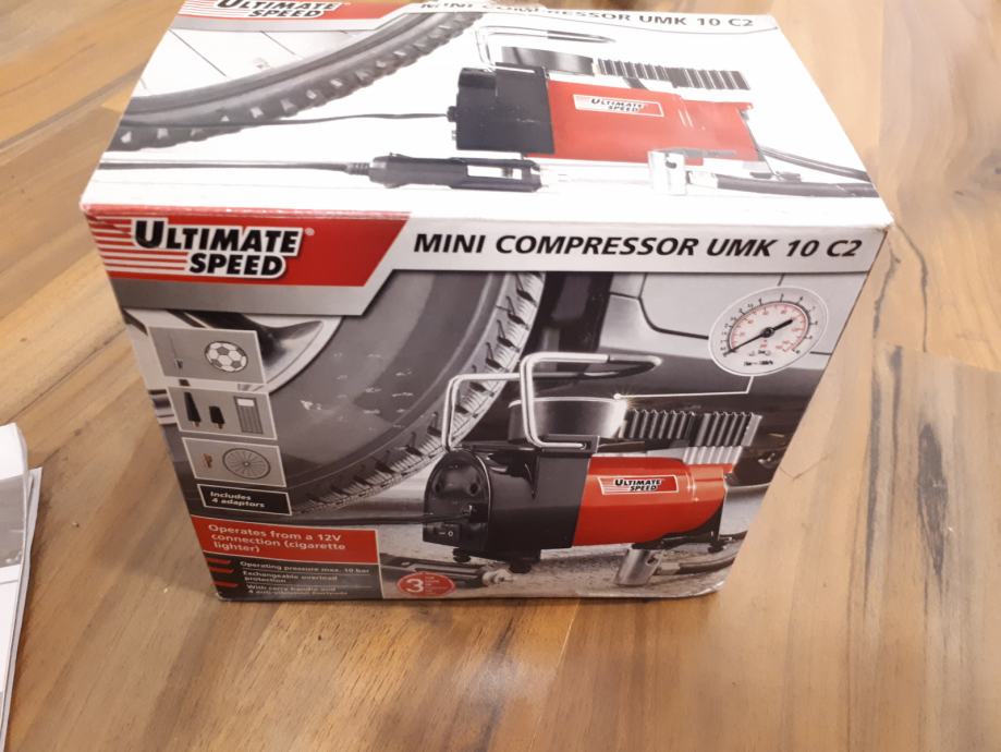 Mini kompresor 12V Ultimate speed UMK 10 C2