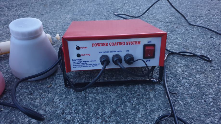 Powder coating sistem za bojanje ( plastifikaciju) metala HITNO