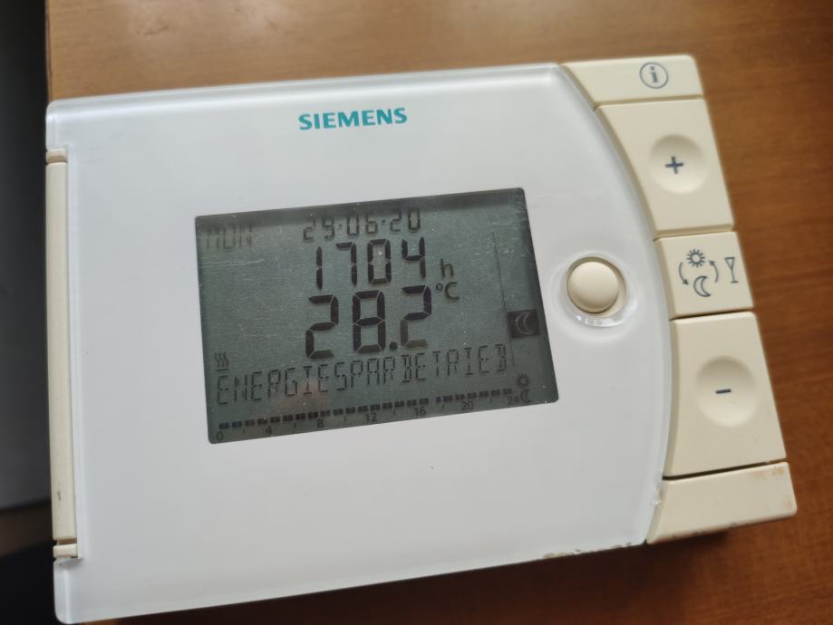 Siemens Rev Cronotermostato Inalambrico Siemens Rev24 Thermostat