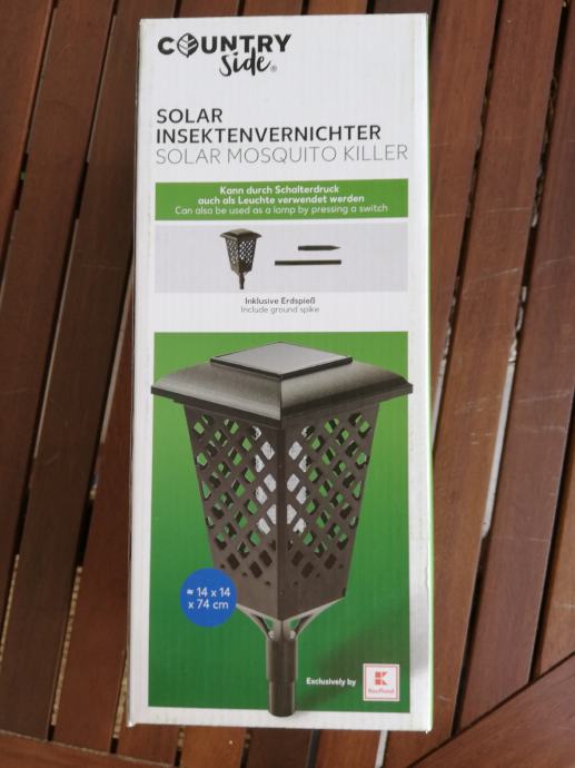 Solarni uređaj protiv insekta NOVO!!!