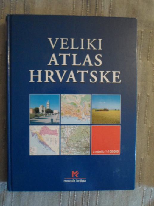 knjige - Veliki atlas Hrvatske