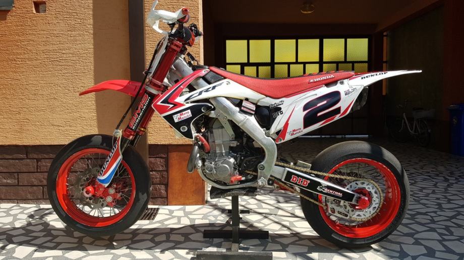 Honda crf450r supermoto