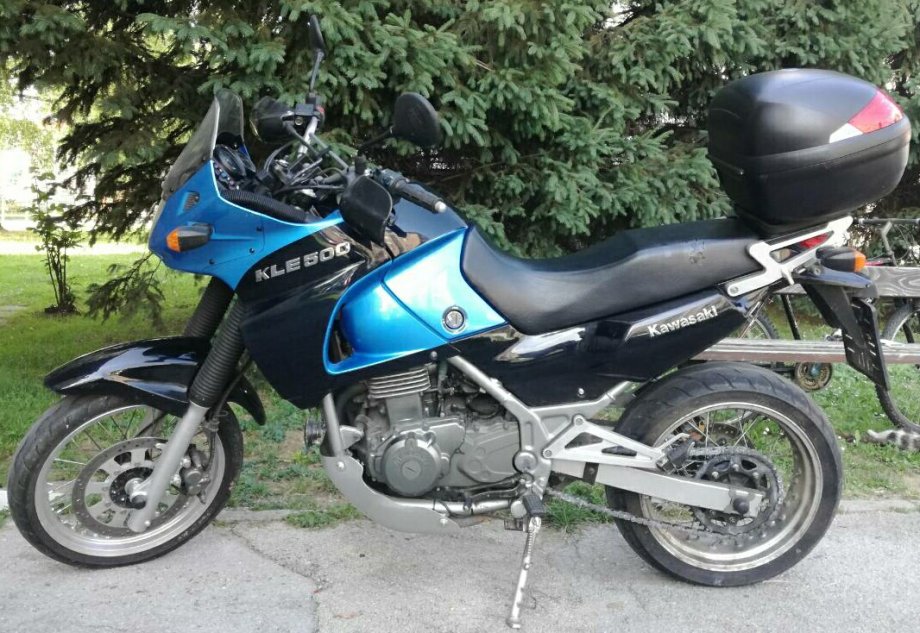Kawasaki KLE 500 super moto 499 cm3 (1. vlasnik), 2004 god.