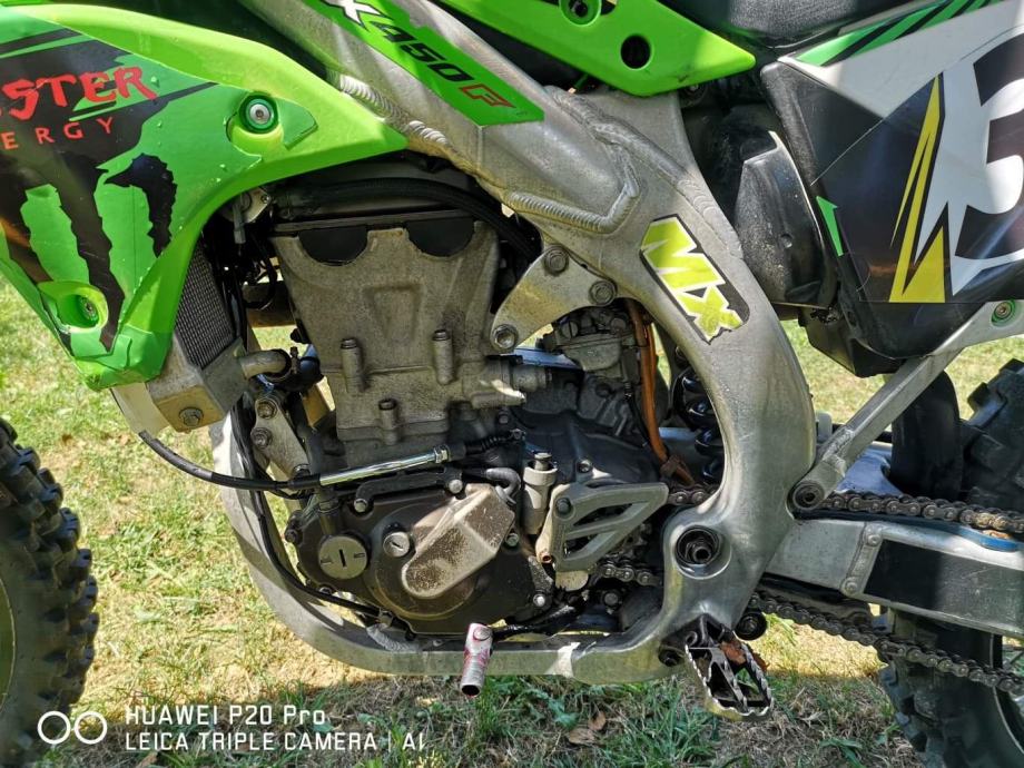 Двигатель kawasaki kx450f
