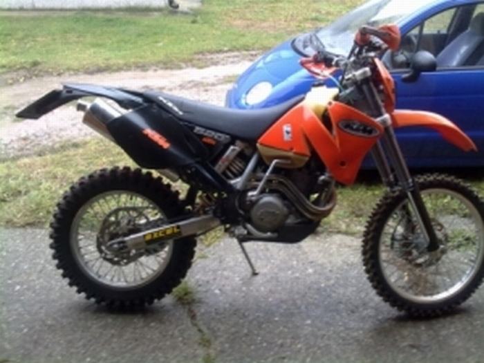 KTM 520 exc 520 cm3, 2002 god.