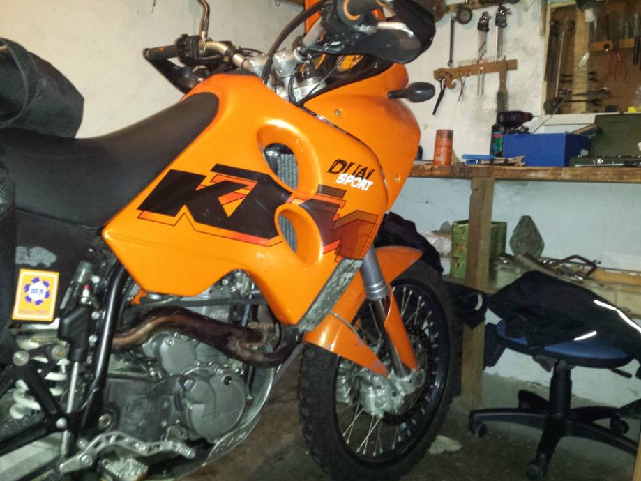 KTM 640 Adventure 625 cm3, 2007