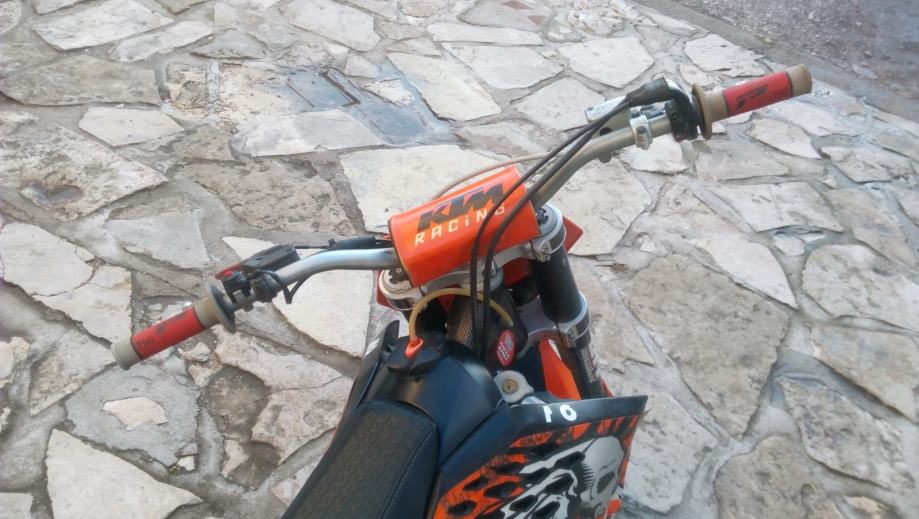 cale pied gauche kxf 250 2006 2008