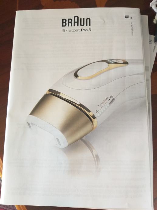 Epilator BRAUN laserski Silk expert Pro 5