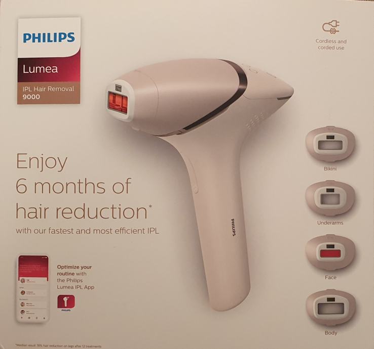 Philips Lumea IPL Hair Removal 9000 Series