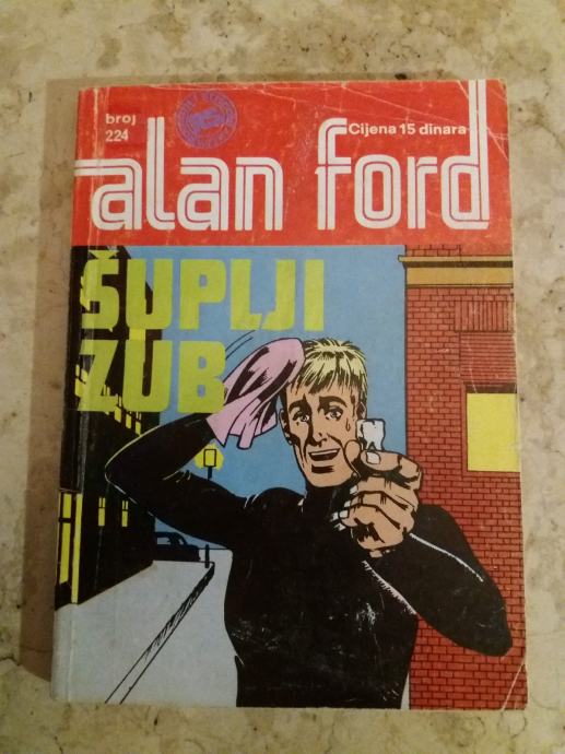 ALAN FORD 224: SUPLJI ZUB  (SUPER STRIP)