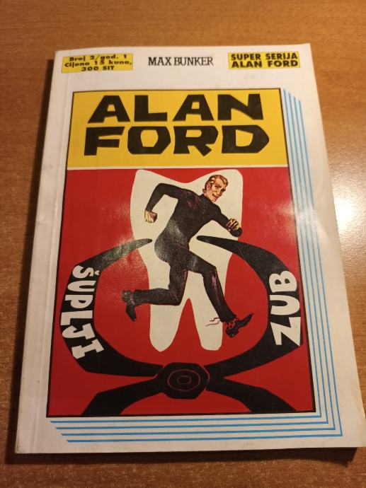 Alan Ford br.2,super serija,Šuplji zub