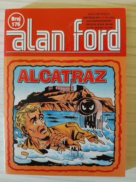 Alan Ford strip br. 176 Alcatraz
