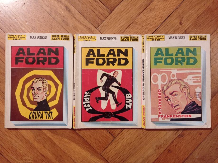 Alan Ford super serija 1 2 3