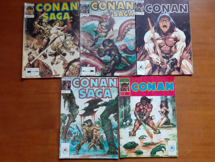 LOT Conan Saga 7 komada