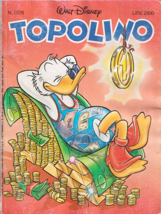 TOPOLINO N.2076 rujna 1995