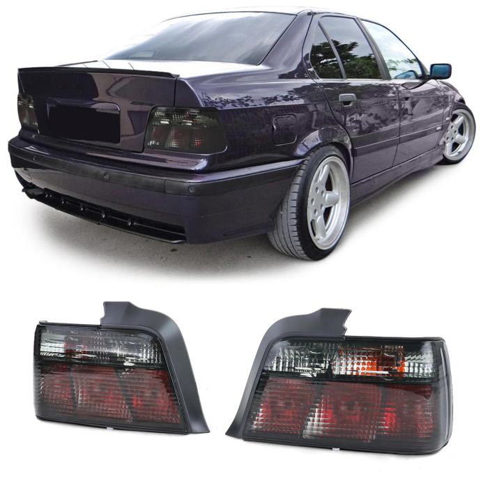 BMW 3 E36 Limo 1990-1999 stop svjetla farovi stražnje lampe crni SET
