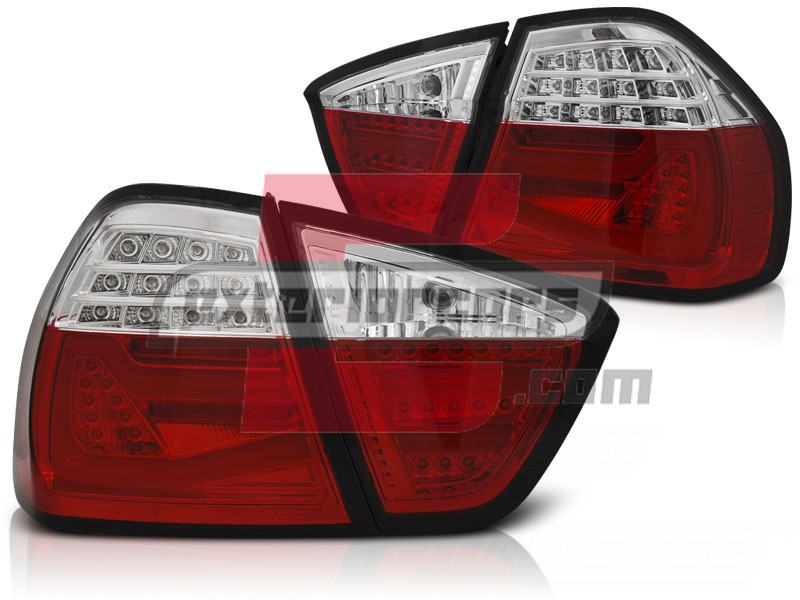 BMW 3er E90 (05-08) - LED stražnja svjetla LightBar F30 LCI dizajn