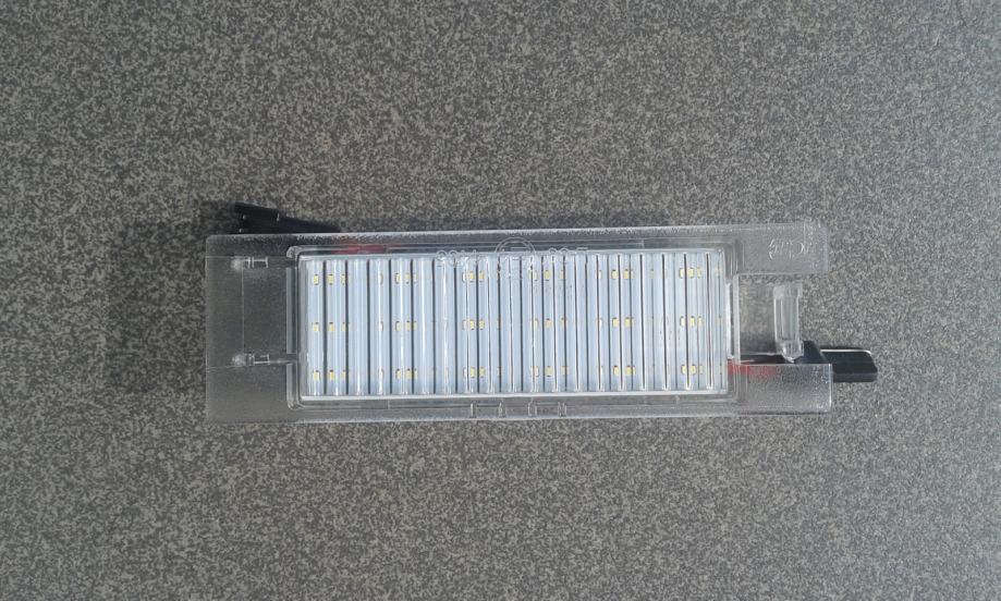 ATN-LICHT24 Set LED License Plate Lights Xenon White For Opel/Vauxhall Astra H, Corsa D, Zafira B, Insignia