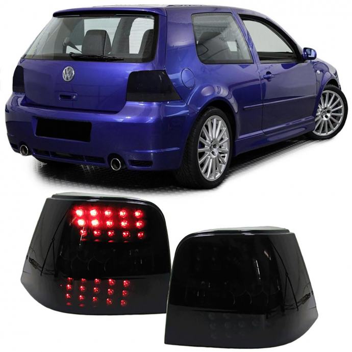 VW Golf 4 IV 1997-2003 LED stop svjetla lampe crni