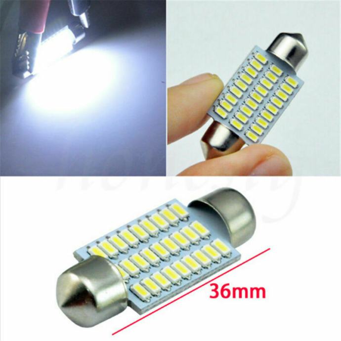 5x Festoon 41mm ili 36mm 12V Auto COB LED žarulje