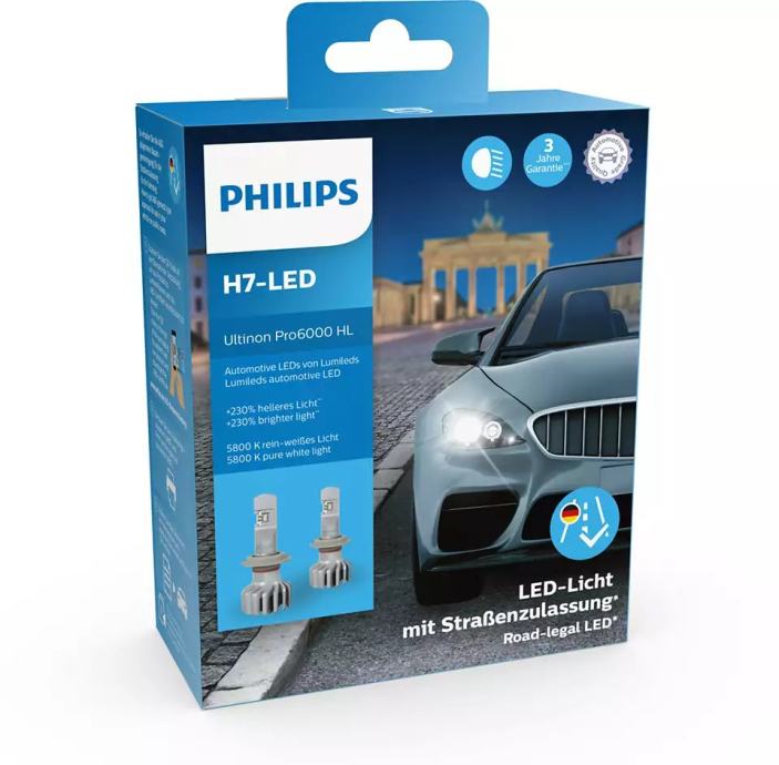 Philips Led Ultinon Pro6000 HL H7 Kit Set Svjetla Zarulje ***NOVO***