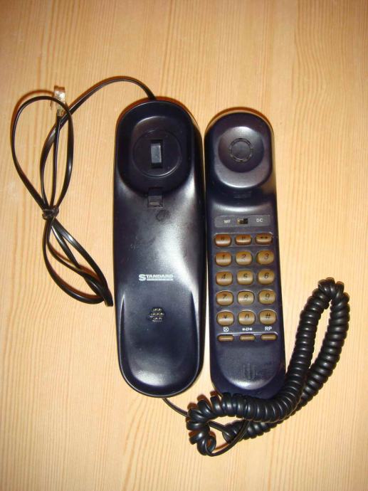 Fiksni Plavi Telefon Standard