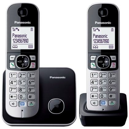 Panasonic KX-TG6812FX TWIN DECT bežični telefon sa 2 slušalice