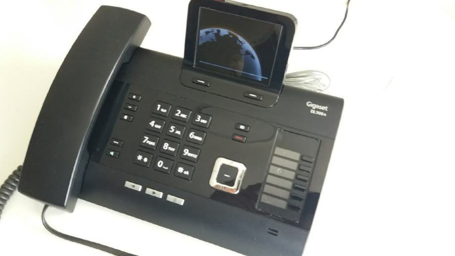 TELEFON GIGASET DL500A  tajnica   sekretarica  žičani telefon