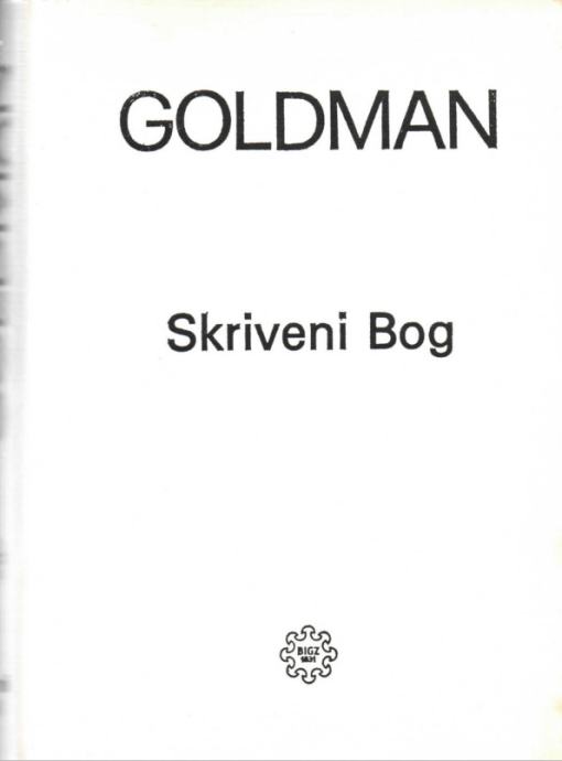 Lucien Goldman :  Skriveni bog