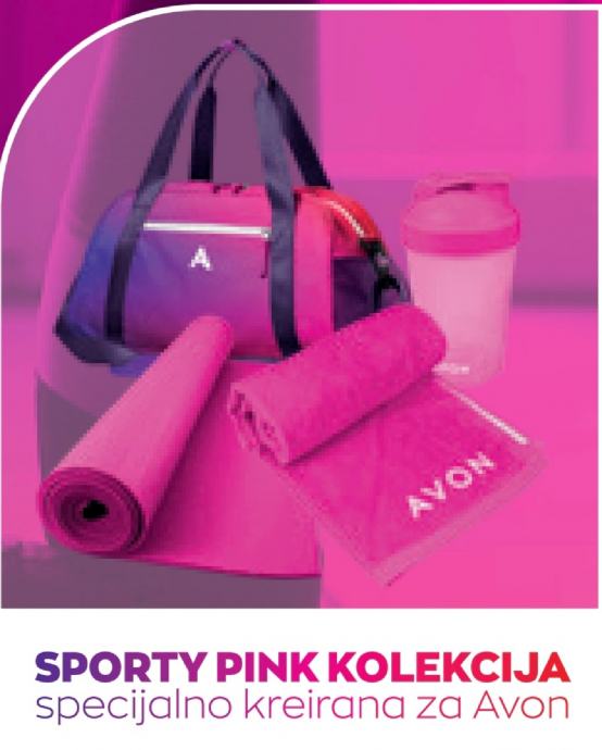Avon Sporty Pink set za trening... novo