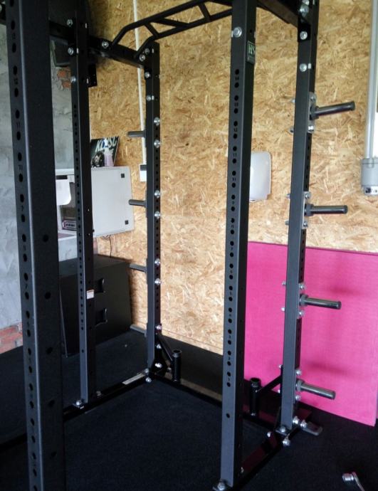 HAMMER STRENGTH ATHLETIC FULL POWER RACK KAVEZ ! KAO NOVO!!