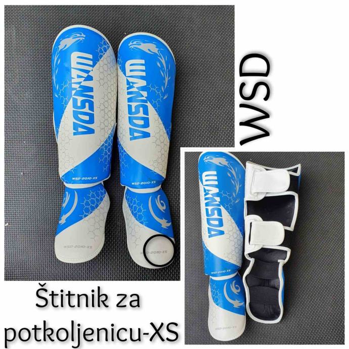 WSD Štitnici Za Potkoljenice Noge Plava XS