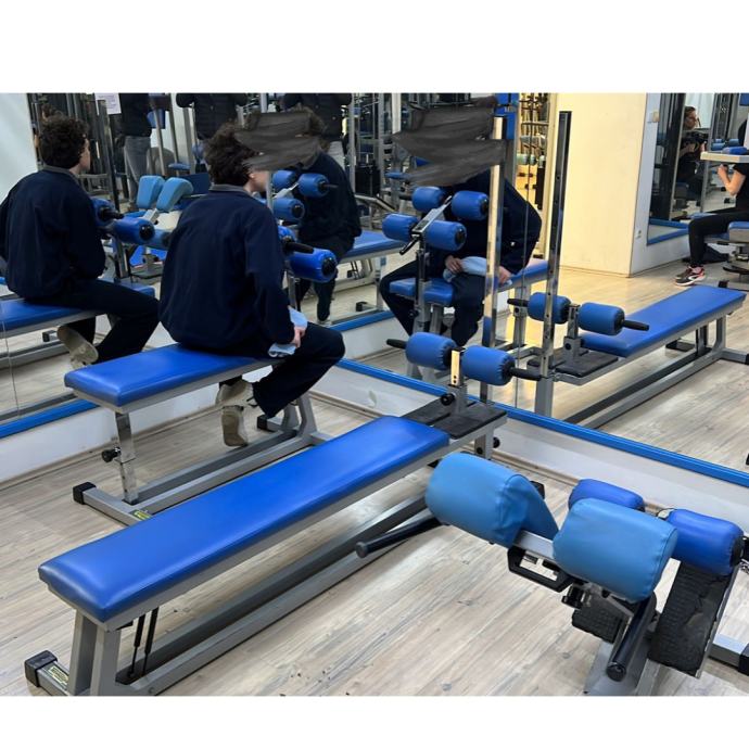 TECHNOGYM ISOTONIC SILVER LINE, ABDOMINAL BENCH