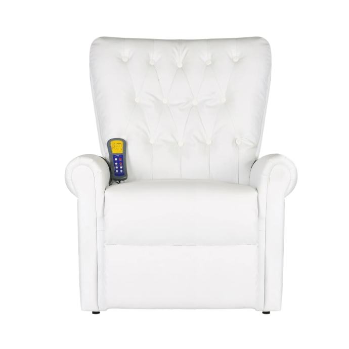 vidaXL Električna Fotelja za Masažu Umjetna Koža 241671