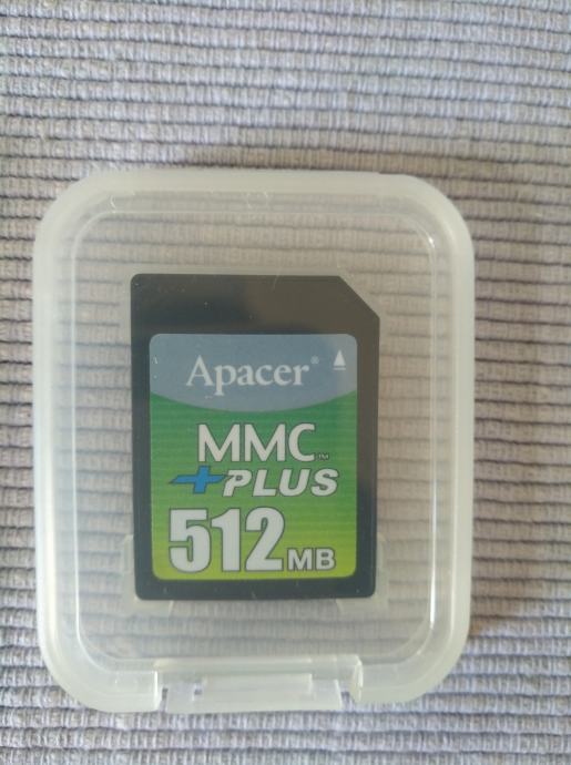 Apacer MMC Plus 512MB memorijska kartica