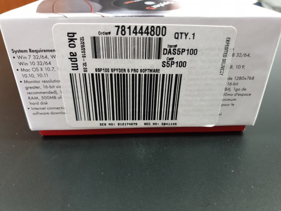 Datacolor Spyder 5Pro kalibrator monitora , NOV , AKCIJA!!! 1050 kn.