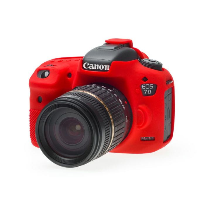 Discovered Easy Cover za Canon EOS 7D Mark II crvena + 2x LCD folija