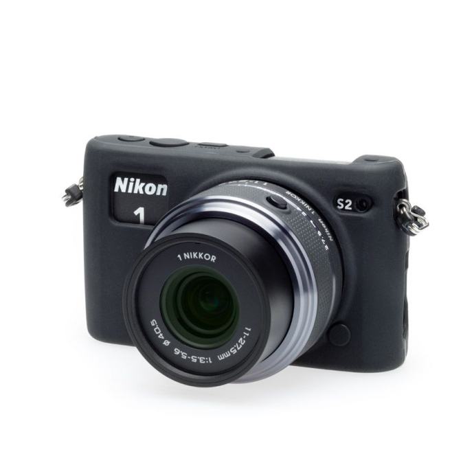 Discovered Easy Cover za Nikon S2 crna + 2x LCD folija