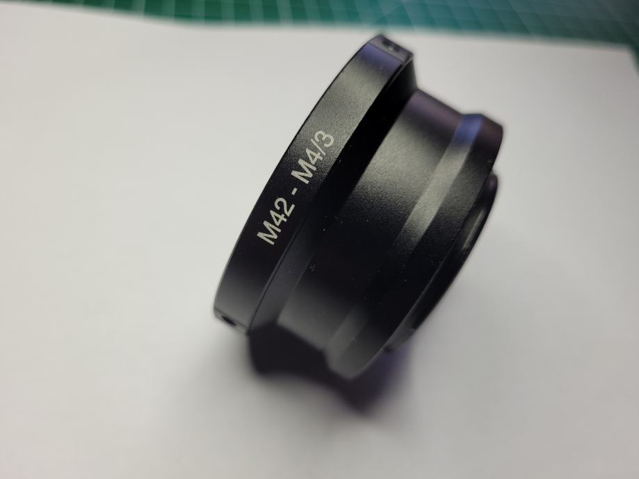 Adattatore Lente M42 A Micro Four Thirds (M4/3) - Per Fotocamere, Messa A Fuoco Manuale - Foto 7
