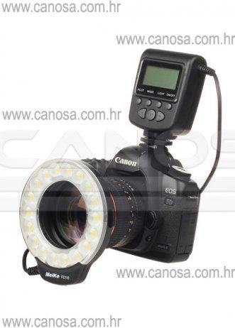 Meike FC110 macro LED Ring Flash gun Close-Up za Canon NOVO HR JAMSTVO