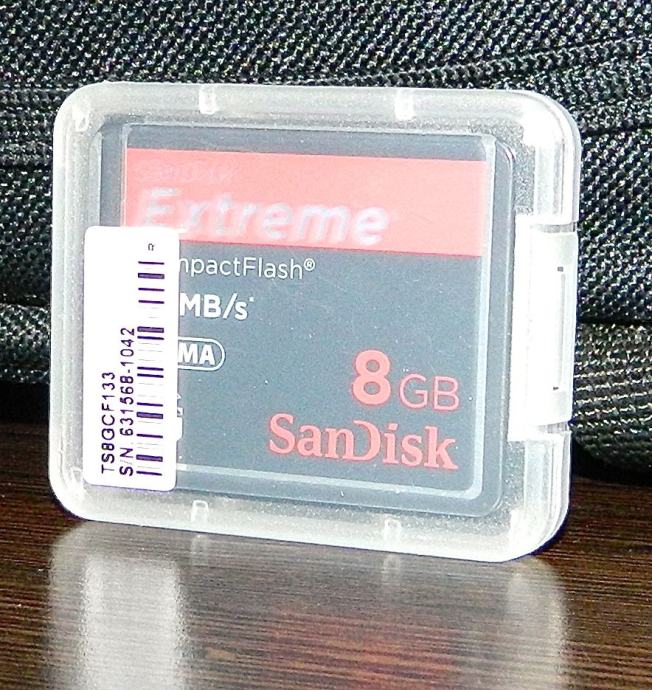 Memorijska kartica SanDisk Extreme compactFlash 8GB 60MB/s