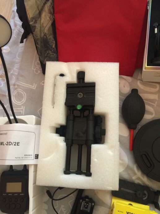 Neewer Pro 4Way Macro Focusing Focus Rail