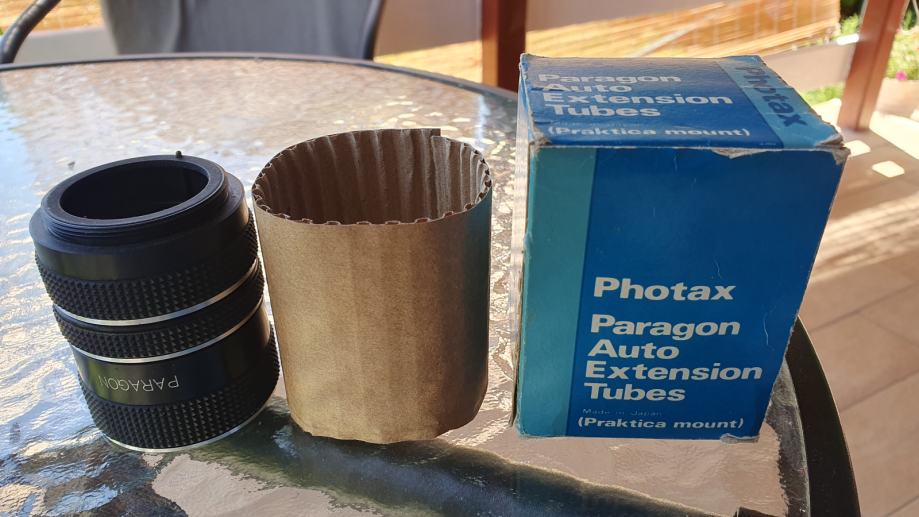 Photax Paragon Auto Extension Tubes (za Prakticu), prstenovi, 3 kom.
