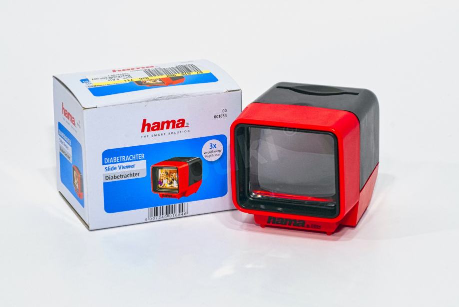 Za pregled dia pozitiva Hama DB54 Slide Viewer 3x povećanje za 5x5cm