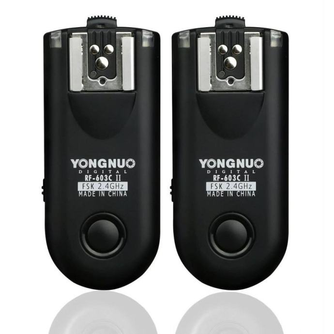 Yongnuo RF-603 II C1 RF-603IICX2-C1 Canon wireless flash trigger