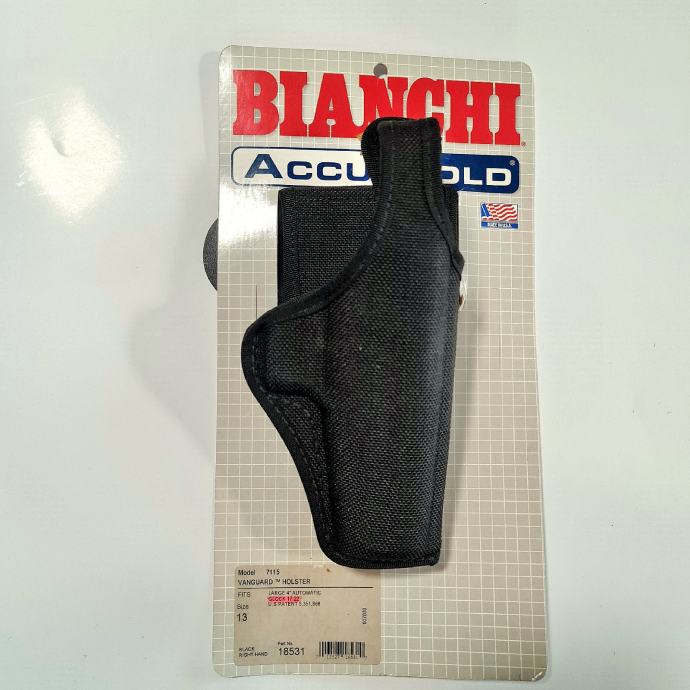 Bianchi Militär Ausgabe Schwarz Accumold Thumbsnap Holster Fehlerhaften 406126761719