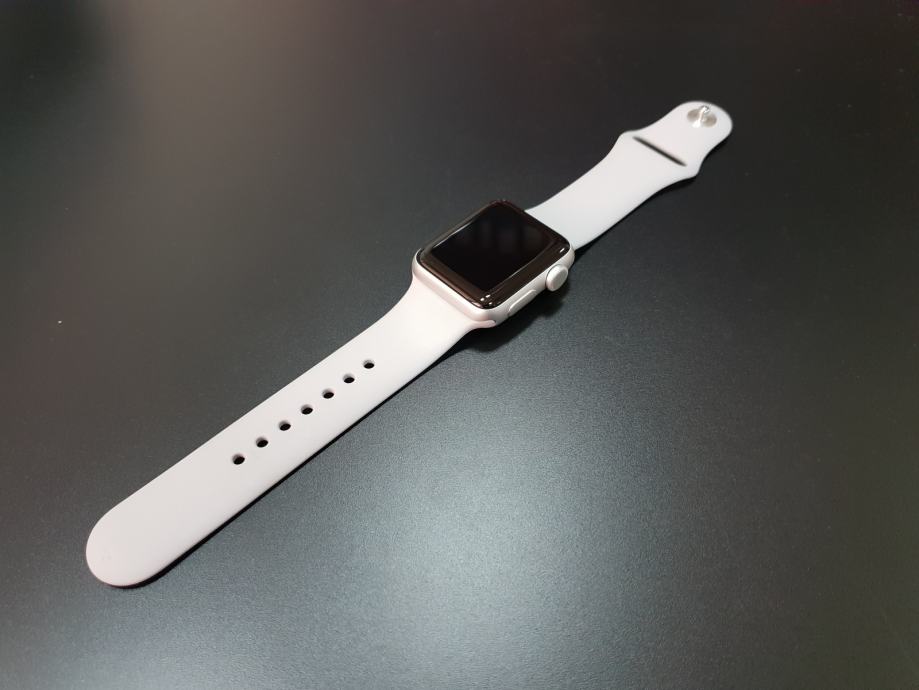 Apple Watch Series 3, 38mm Case, Silver Aluminum, PRILIKA
