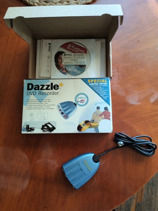DVD recorder DAZZLE , samo za 32b Win XP i Vista